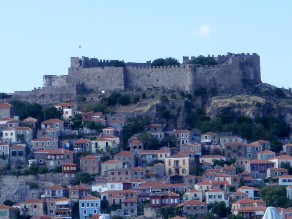 ミシナ V. Molova, Molyvos, Lesvosヴィラ エクステリア 写真